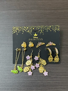 Disney Princess Tangled Rapunzel Mix & Match Earrings Set - Picture 1 of 4