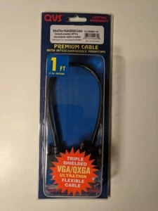 QVS CC388M1-01 Cavo premium ultrasottile VGA/QXGA 1 piede - Foto 1 di 4