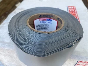 ¡8 ROLLOS! Eternabond 2,5" x 50 ft techo reparación fugas cinta parche sello gris estuche - Imagen 1 de 2