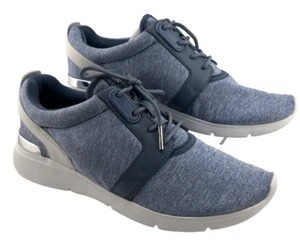 Michael Kors Women’s Amanda Trainer Sneakers Sz 7.5 M Color Pale Blue White NIB - Picture 1 of 12