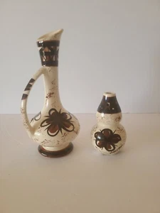 2 jarrones pequeños Aloha Kilns Kapa Hawaii estudio de cerámica artística  - Imagen 1 de 5