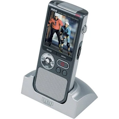 RCA Digital 128 MB Built in Flash Memory Voice Recorder RP5050A - Image 1 of 4
