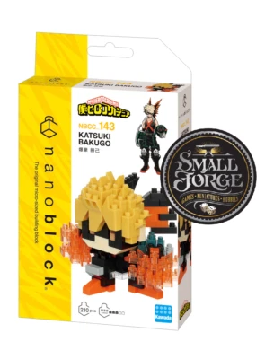 KATSUKI BAKUGO- Nanoblock My Hero Academia, NBCC-143, Level 3 210 Pieces. NEW - Image 1 of 4