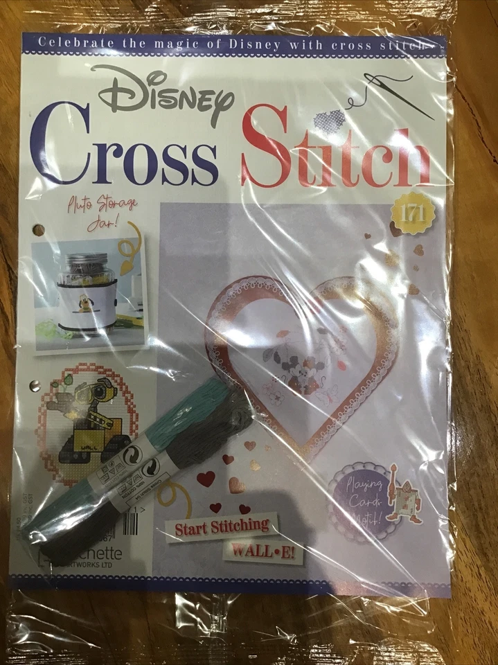 Disney Cross Stitch #171, Free Thread To Start Stitching WALL:E! - Image 1 of 1