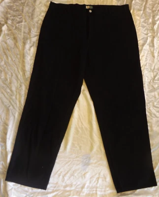 WearGuard Jeans Mens 44x32 Black, Lined Flannel Tartan Plaid Workwear Cotton USA - Image 1 of 4