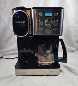 Cuisinart Coffee Center SS-16 12-Cup 2-in-1 Coffee Maker - Black Stainless Steel - Picture 1 of 22