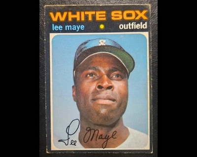 1971 O-Pee-Chee OPC Baseball Lee Maye 733 VERY RARE High Number SSP - Image 1 of 2