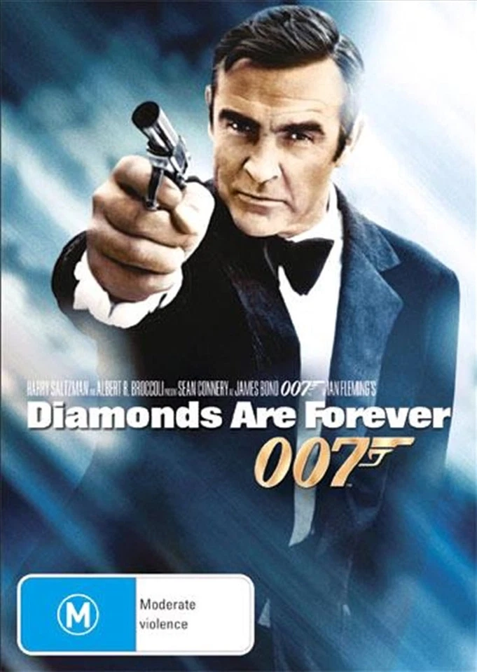Diamonds Are Forever - 007 (DVD) Sean Connery - Brand New - image 1 of 1