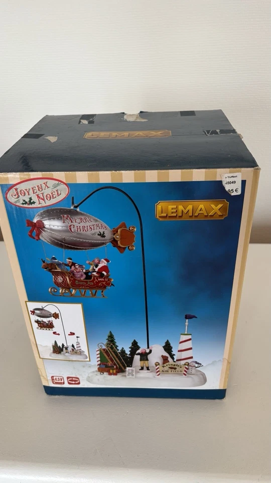 Lemax Air Field Christmas Village North Pole Retired 2011 Carole Towne - Photo 1/4