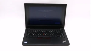 Lenovo ThinkPad T480 14 Core i5 12GB 256GB Black 2018 Grade B BAD BATTERY - Picture 1 of 9