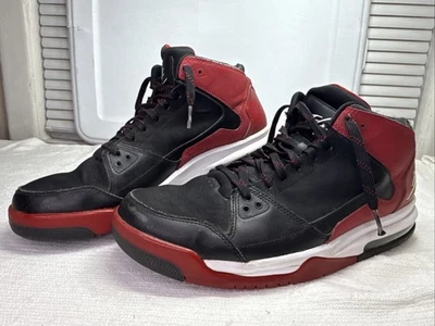 Nike Air Jordan Talla 10.5 - Air Jordan Flight Origin 3 Gimnasio Negro Rojo Foto 1 de 4