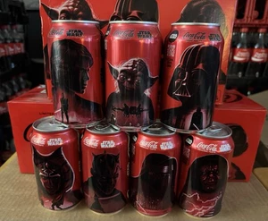 STAR WARS Coca-Cola 2025 SET 7 Can Collection Limited Editon SEALED Coke Lot - Picture 1 of 1