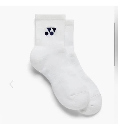 Calcetines deportivos Yonex Crew para hombre tenis bádminton calcetines blancos 5 un.  Foto 1 de 4