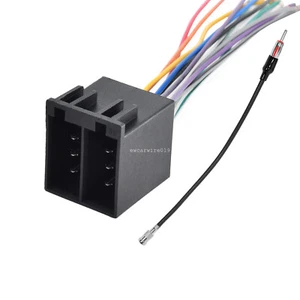 Car Radio Stereo Wiring Harness & Antenna Adapter For Mercedes-Benz 2001-2013 - Picture 1 of 8