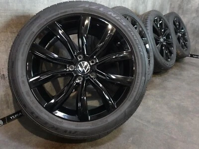 VW T-Roc 2GA A1 Grange Hill Jantes Alu Pneu Ete 215/50 R 18 2022 Falken 80% - Bild 1 von 4