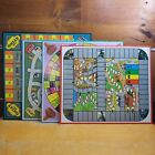 Set Of 4 Vintage Boardgame Boards Only Gameroom ET The Sting Game KITT And SWAT