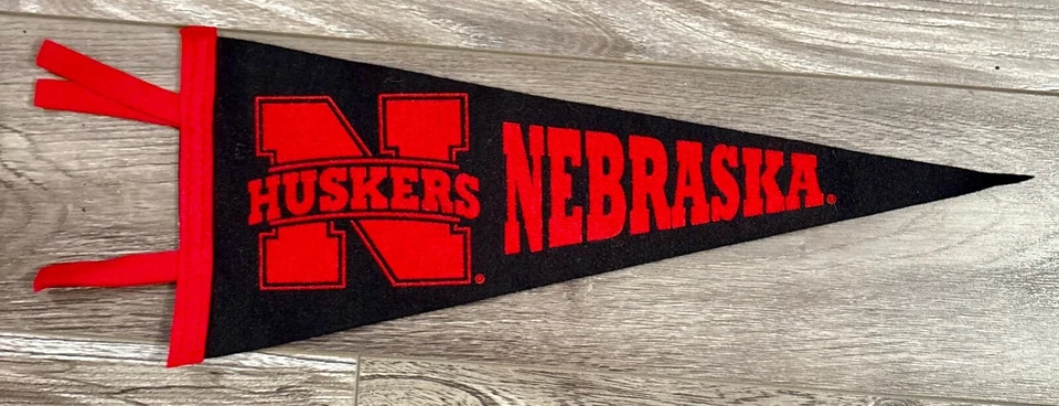 Nebraska Cornhuskers NCAA Wool Pennant - Image 1 of 1