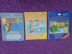 3-Lot TSR Dungeons & Dragons Modules X1 9043 Dread X2 9051 Amber and X4 9068 Nom