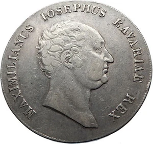 1816 GERMANY Kingdom of Bavaria MAXIMILIAN I Joseph Silver Taler Coin i70676 - Picture 1 of 3