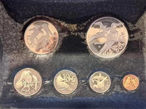 1974 British Virgin Islands Proof Coin Set – Sterling Silver $1 – FREE SHIPPING! - Picture 1 of 5