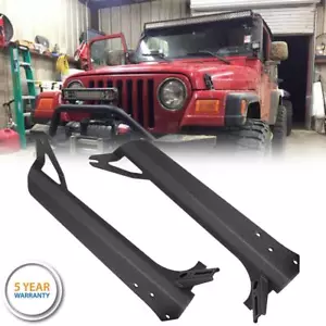 For Jeep Wrangler TJ 97-06 Upper Windshield Mount Bracket Fit 52" LED Light Bar - Picture 1 of 10
