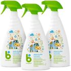 Babyganics Stain &amp; Odor Remover, Fragrance Free, 32 oz (Pack of 3), Packaging Ma