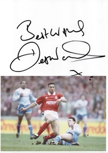 DES WALKER - Signed 12x8 Photograph - FOOTBALL - NOTTINGHAM FOREST - Picture 1 of 1