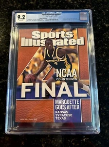 Dwyane Wade SPORTS ILLUSTRATED 2003 Newsstand CGC 9.2 Top Pop Variant - Picture 1 of 4