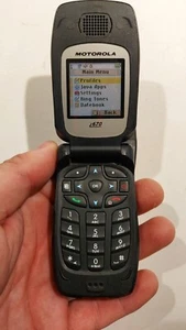 829.Motorola i670 Very Rare - For Collectors - Locked Telus - Picture 1 of 8