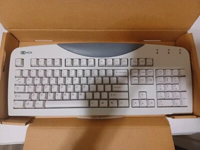 WIRED DESKTOP Keyboard SK-9921 NRC PS/2 PC  Keyboard Vintage Rare - Image 1 of 4