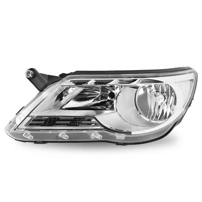 Conjunto de lámpara de faro lateral izquierdo del conductor para Volkswagen Tiguan SUV 2009-2011 Foto 1 de 4