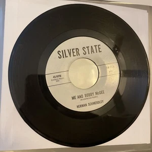 Herman Schmerdley - Mona Lisa / Me and Bobby McGee 45 rpm 7” vinyl record - Picture 1 of 5
