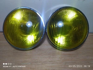 Fiat 131 132 128 sL 128 3p Yellow Headlights Set Of 2 Fit To - Picture 1 of 10