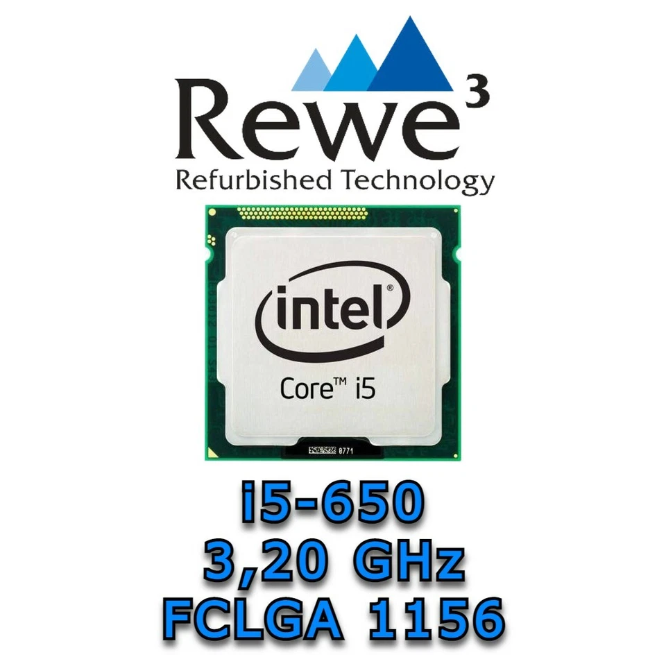 Intel i5-650 ‎3.2 GHz FCLGA1156 SLBTJ PROCESSORE CPU TESTATO - Immagine 1 di 1