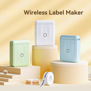 Thermal Label Printer Portable Paper Maker Wireless Sticker Machine - Picture 1 of 51