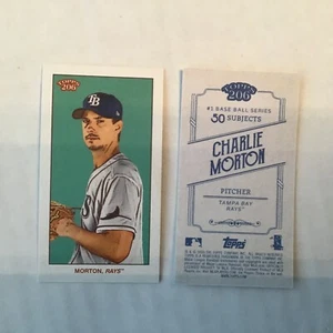 Charlie Morton #2 Rays (Base) 2020 Topps 206 T206 Online Exclusive Series 1 - Picture 1 of 1