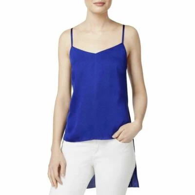 Nueva camisola Kensie para mujer talla XL azul alta baja Foto 1 de 2
