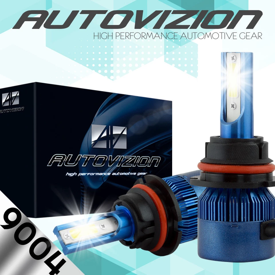 Kit conversión faros LED AUTOVIZION 9004 HB1 6000K 1988-1992 AUDI 80 QUATTRO Foto 1 de 1