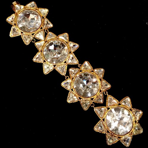 SAINT LAURENT (YSL) Bracciale ""stelle"" firmato vintage ysl yves saint laurent di robert goossens firmato