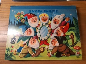 SNOW WHITE POP UP BOOK 1961 Disney Children's RARE PRAGUE EDITION, Westminster - Picture 1 of 12