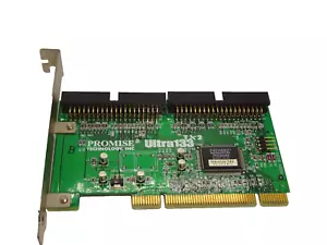 PROMISE ULTRA 133 TX2 PCI IDE RAID CONTROLLER KARTE #GK9477 - Photo 1/1
