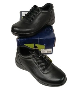 SRMax SRM400 Abilene Women's Black Casual Oxford Slip Resistant Shoe SZ:11 EW - Picture 1 of 7