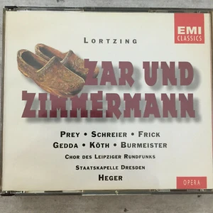 LORTZING: Zar und Zimmermann - Prey/Frick - Heger (2-CD-Box EMI 7243 565754/neu) - Picture 1 of 3