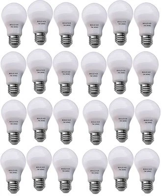 24 Pack Bioluz LED A19 40 Watt Equiv Soft White (2700K) LED Light Bulb - Image 1 of 4