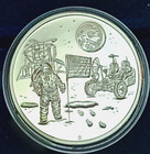 Apollo 11 1. Mondlandung 1969 PP Astronauten Mondauto Mondfähre Ø40mm 26,6g
