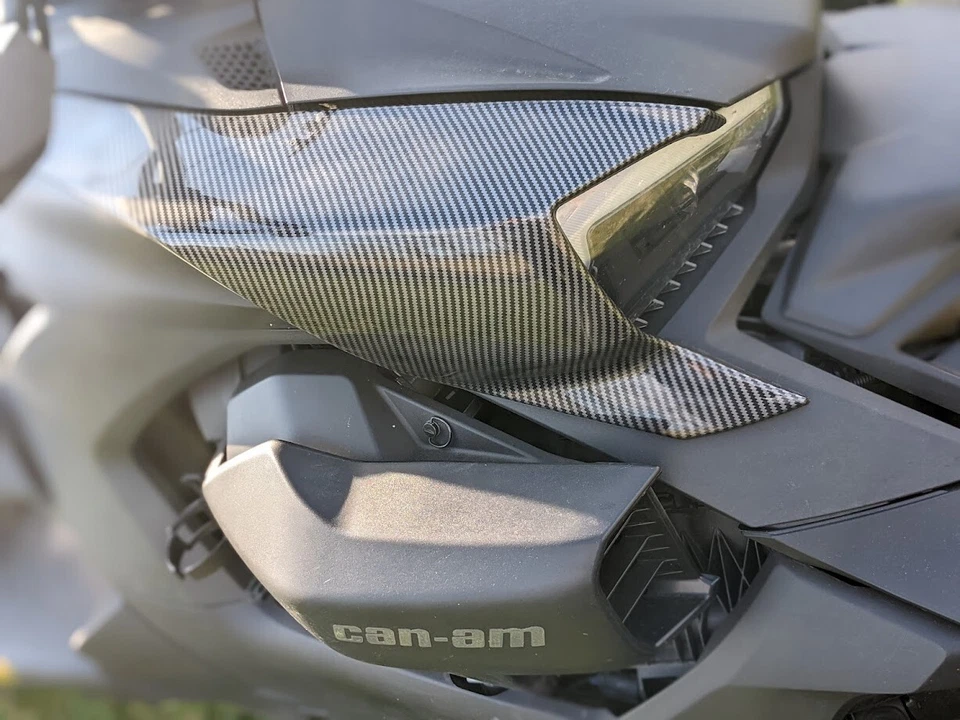 Plastic Carbon Fiber Pattern Fairing Panels can-am ryker - Image 1 of 4