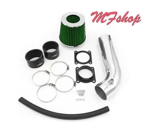 AirX Racing Black-Green For 2003-2006 Infiniti FX35 3.5L V6 Air Intake Kit - Foto 1 di 4