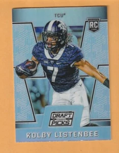 Kolby Listenbee Texas Christian 2016 Prizm Draft Picks Silver #163 TCU 7E - Imagen 1 de 2