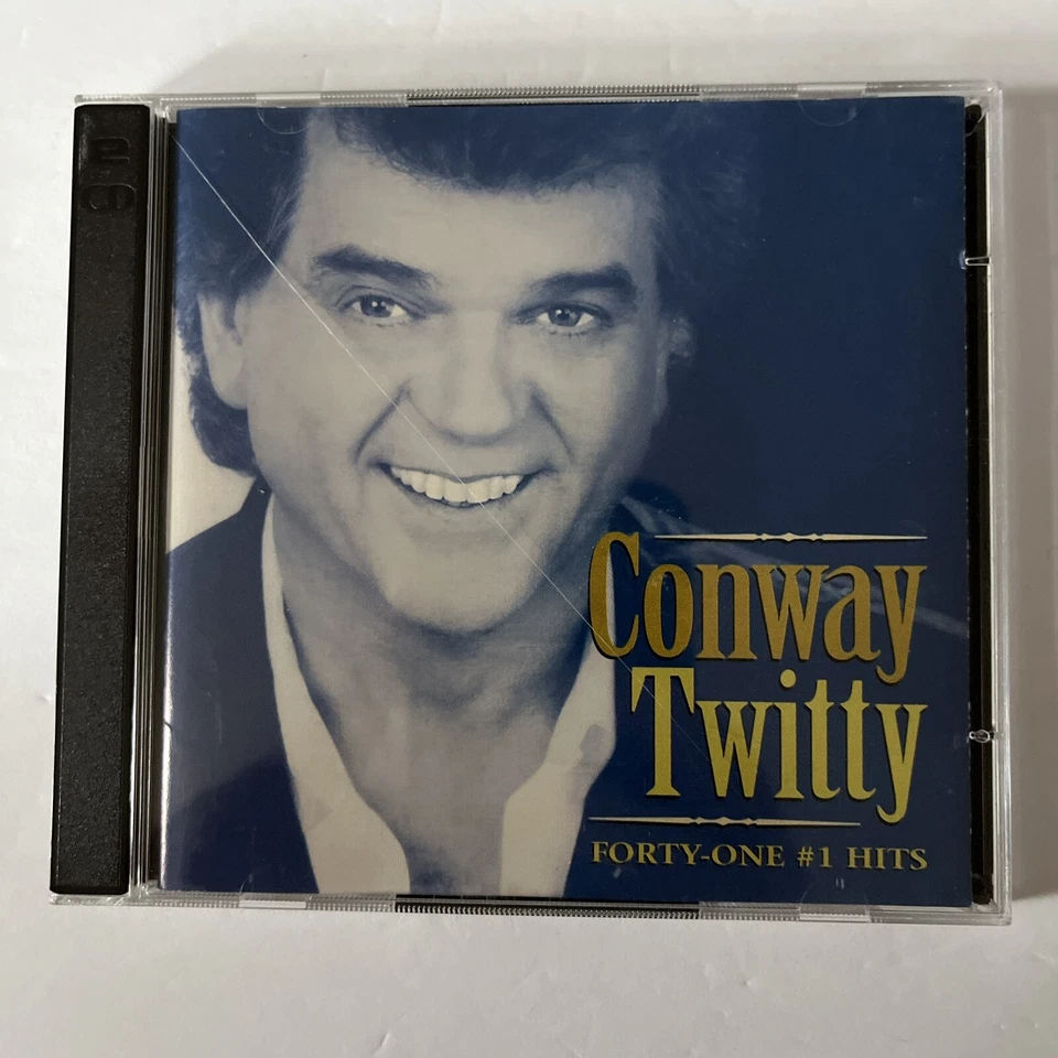 Conway Twitty: forty-one #1 hits, 1999, 2 disc set, Loretta Lynn, Heartland Rare - Image 1 of 4
