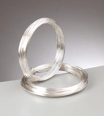EFCO CREATIVE GMBH (0,14 EUR/m) Silberdraht mit Kupferkern in 0,4mm 20m versilbert